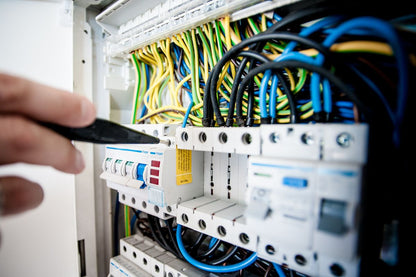 Industrial electrical switchboard panel — BSD-ELEC-001-EASY Electrical Panel Inspection Checklist
